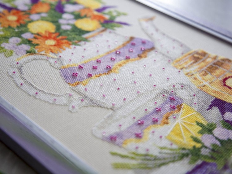 Набор для вышивания «Лаванда и мёд» — картинка 7