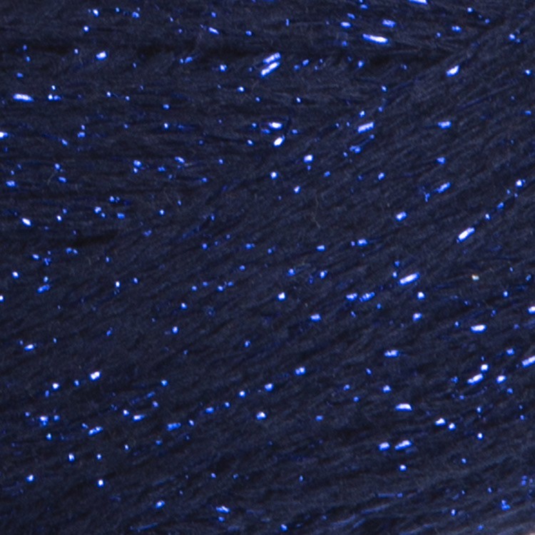 Пряжа YarnArt Macrame Cotton Lurex (Макраме Коттон Люрекс) (740), темно-синий-васильковый, 5 шт. по 250 г — картинка 2