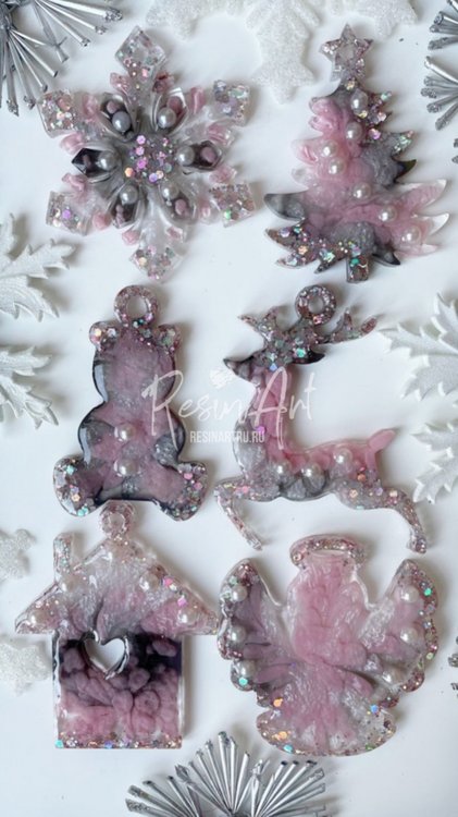 Набор для создания 12 шт. елочных игрушек №4 Vanna_Gog — картинка 4