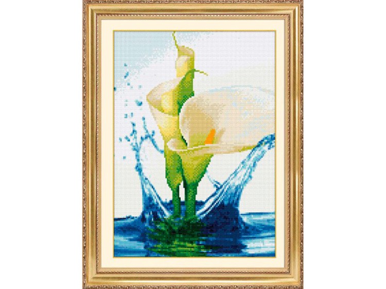 Алмазная вышивка «Каллы» — картинка 2