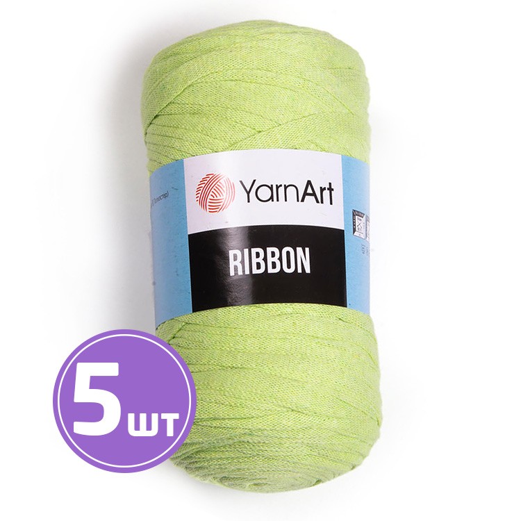 Пряжа YarnArt Ribbon (Риббон) (755), тропик, 5 шт. по 250 г