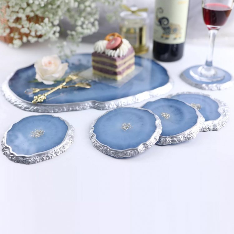 Силиконовый молд - Поднос с живым краем, 36x27см 1 шт. — картинка 5