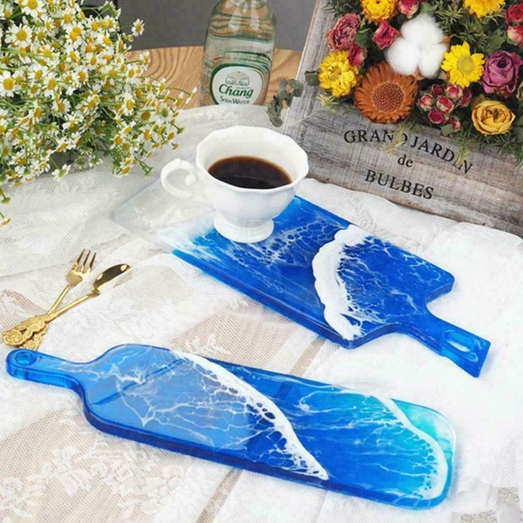 Силиконовый молд Epoxy Master разделочная доска №2, 34х10 см — картинка 5