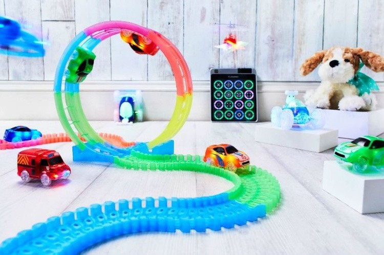 Конструктор Гоночная трасса Magic Tracks «Mega Set» 446 деталей — картинка 11