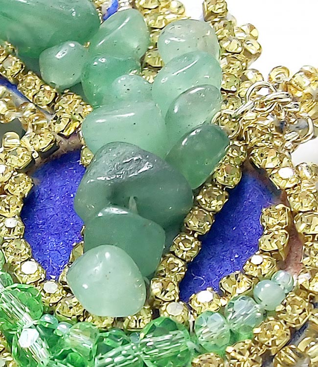 Набор для вышивания хрустальными бусинами «Нефритовый дракон» — картинка 3