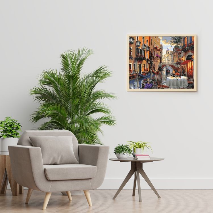 Картина по номерам «Венецианский ресторан» — картинка 5