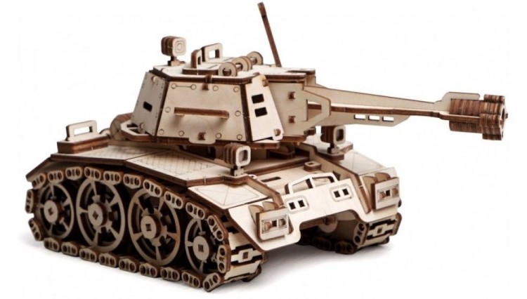 Конструктор из дерева «Танк Кадет», Lemmo — картинка 2