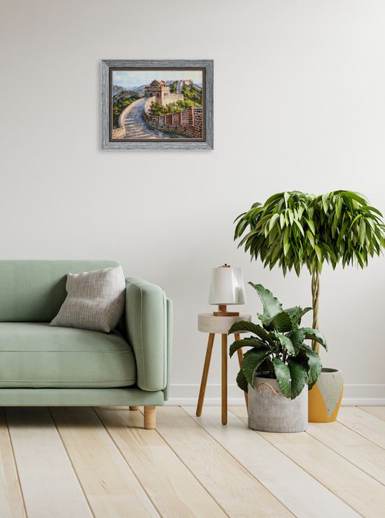 Алмазная вышивка «Великая Китайская стена» — картинка 7