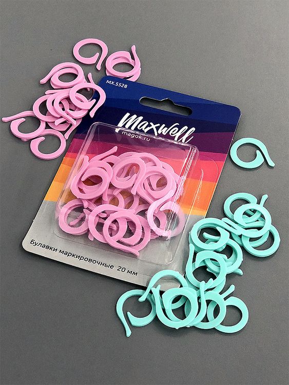 Кольца маркировочные пластиковые 20 мм,  25 шт., Maxwell Accessories — картинка 2