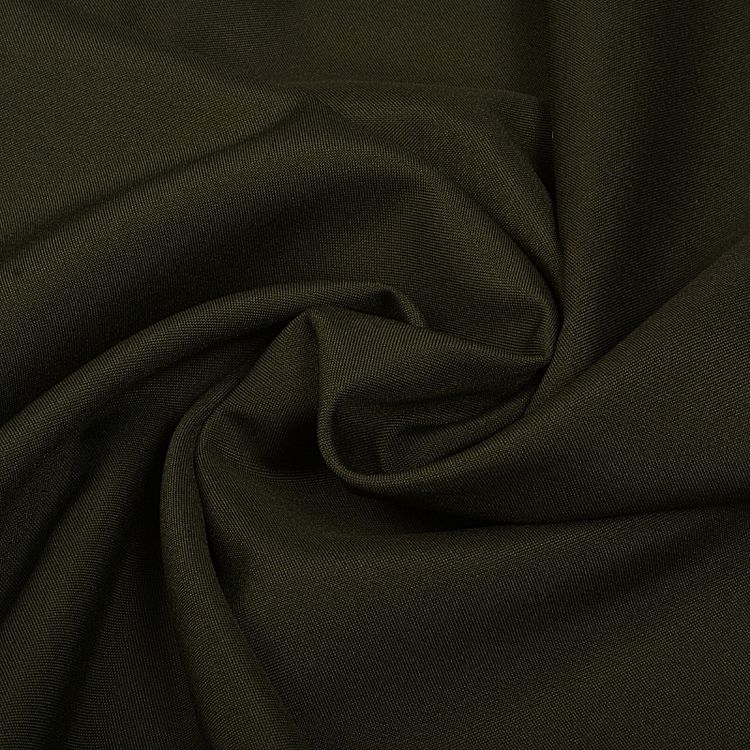 Ткань габардин, нарезка, 10 м, ширина 150 см, 150 г/м2, цвет: олива, TBY