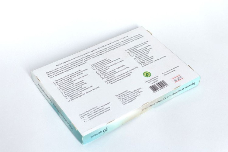 Краска акварель Аква-колор 36 цветов «Петербургская классика» — картинка 3