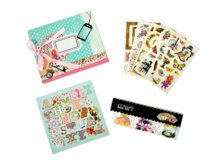 Набор для скрапбукинга «Каникулы - Фотоальбом» — картинка 2