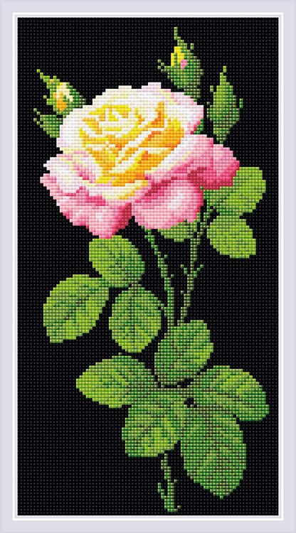 Алмазная вышивка «Дивный цветок» — картинка 2