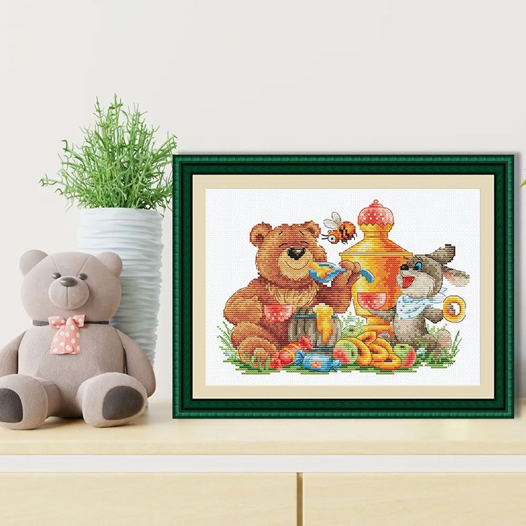 Набор для вышивания «Чаепитие» — картинка 9