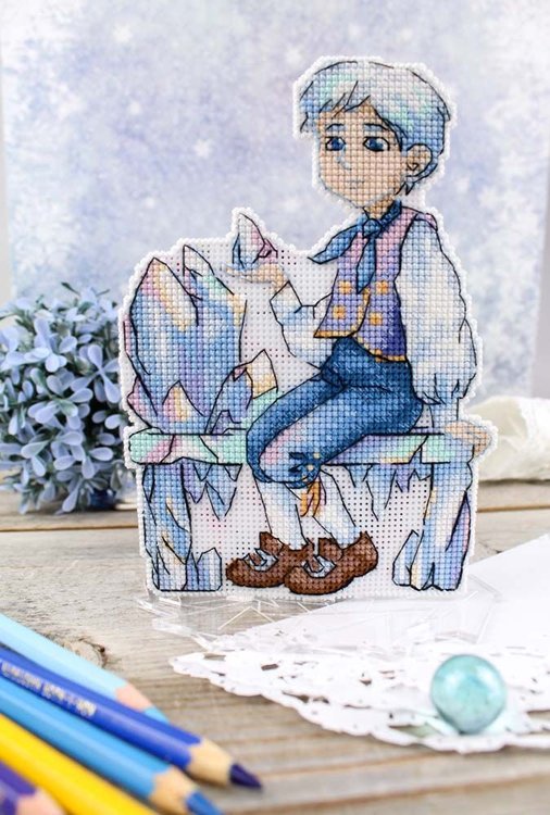Набор для вышивания «Мальчик с холодным сердцем» — картинка 6