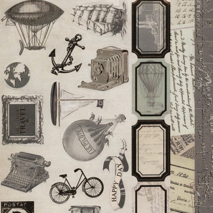 Набор бумаги «География» — картинка 8