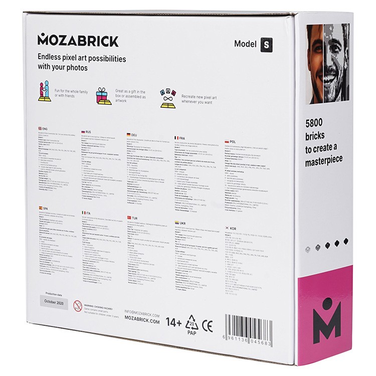 Фото конструктор MOZABRICK. Набор S — картинка 6