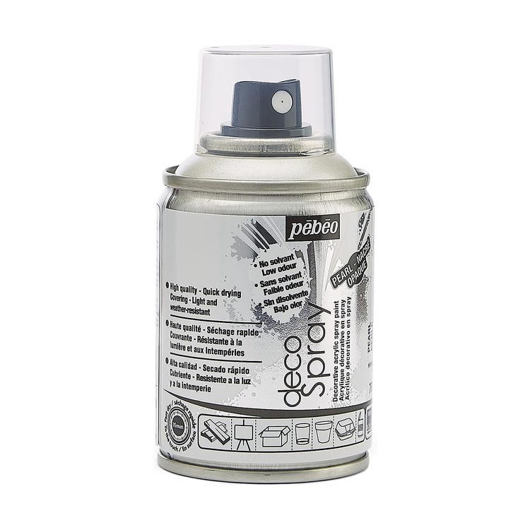 Краска на водной основе decoSpray, 093761 Жемчужный перламутровый — картинка 4