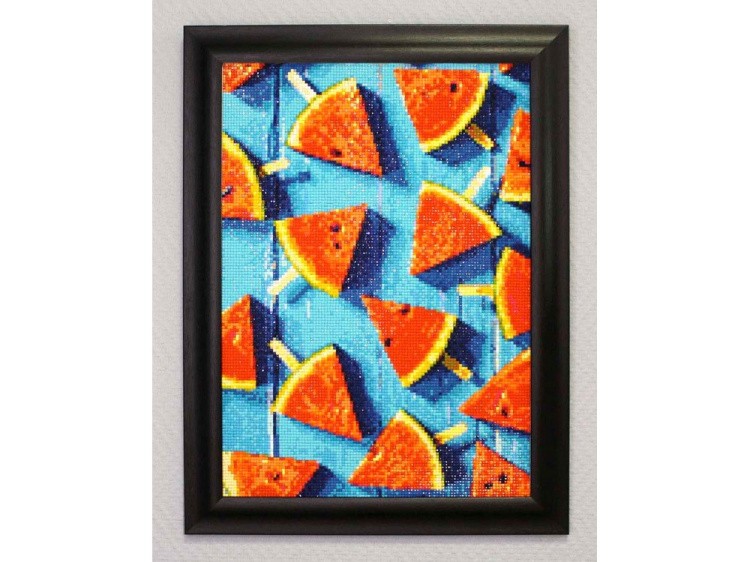 Алмазная вышивка «Арбузные дольки» — картинка 2