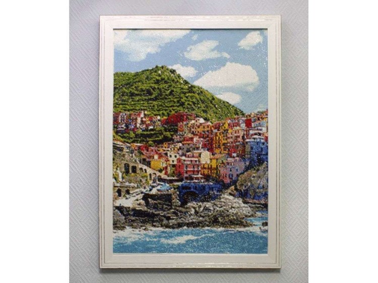 Алмазная вышивка «Курортный город» — картинка 3