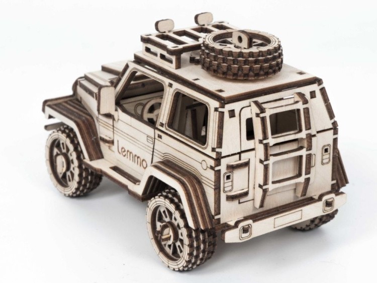 Конструктор из дерева «Внедорожник Трикс», Lemmo — картинка 5