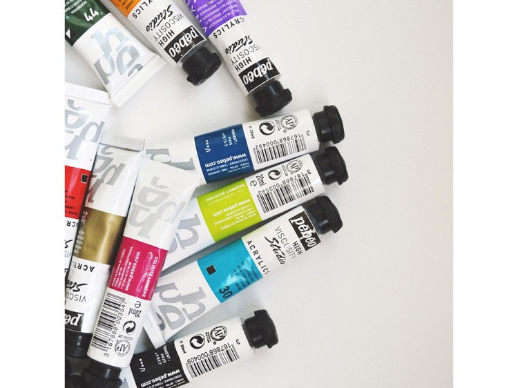 Краски Pebeo масляные 40 цветов набор XL 20 мл — картинка 4