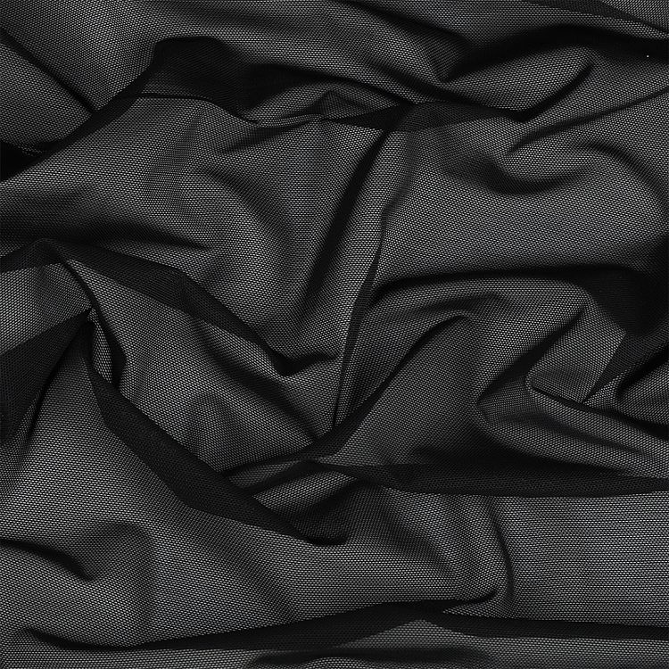 Сетка эластичная утягивающая KRUZHEVO, 5 м, ширина 160 см, 140 г/м², цвет: черный — картинка 2