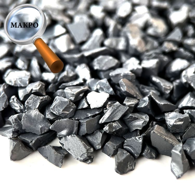 Стеклянная крошка перламутровая графитовая, 100 г — картинка 2