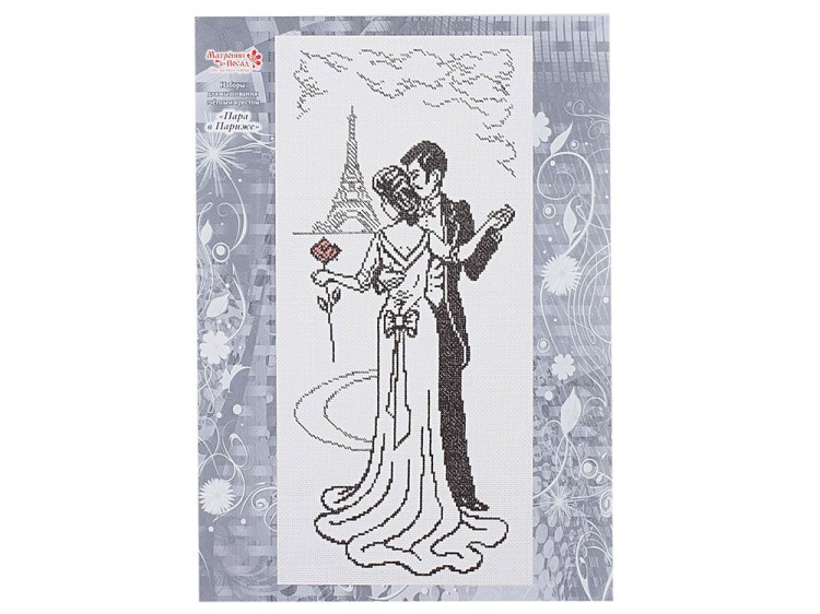 Набор для вышивания «Пара в Париже» — картинка 3