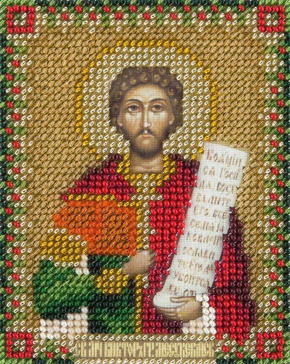 Набор для вышивания «Икона Святого мученика Виктора Месукевийского, Грузинского»