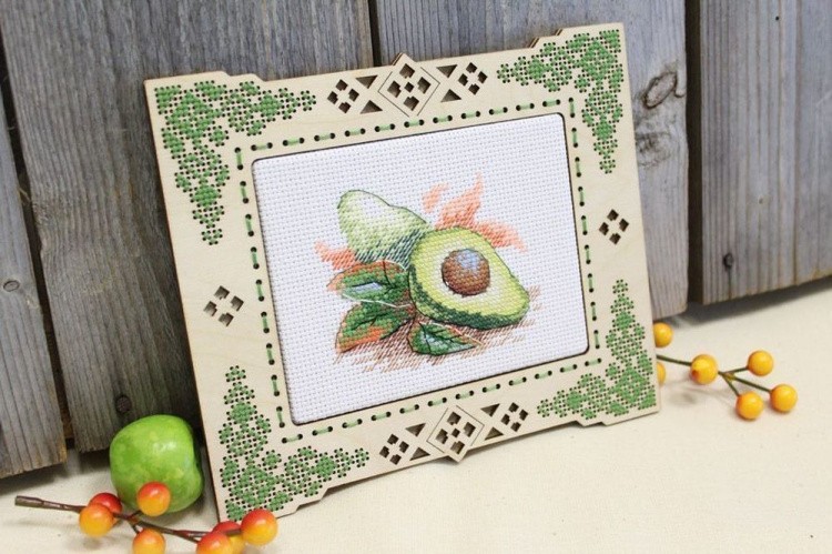 Набор для вышивания «Спелое авокадо» — картинка 4