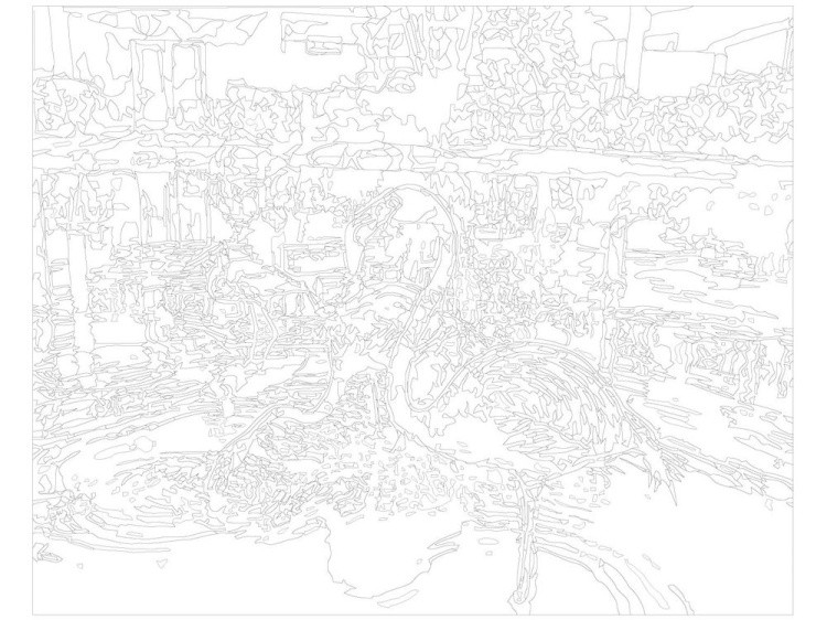 Картина по номерам «Розовые фламинго» — картинка 3