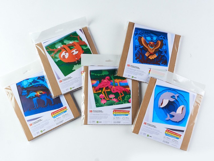 Папертоль для детей «Фламинго» — картинка 5