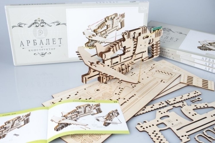 Конструктор из дерева «Арбалет средний», Паркматика — картинка 5