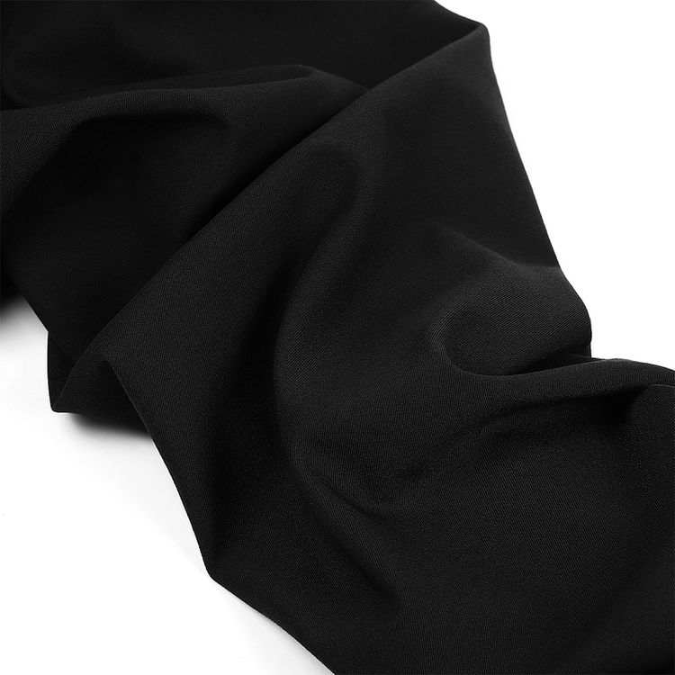 Ткань Костюмная Гальяно, 200 г/м², 5 м x 150 см, цвет: черный, TBY — картинка 5