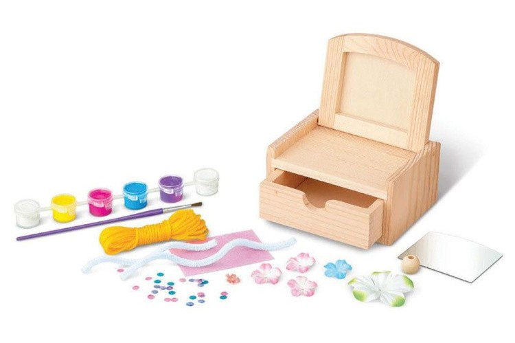 Раскрась и смастери «Шкатулка с зеркальцем» — картинка 8