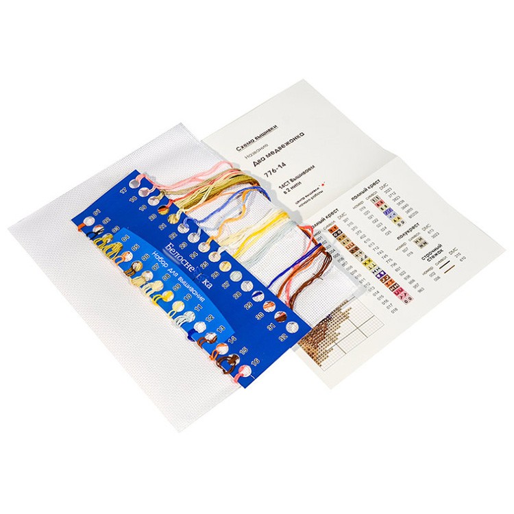 Набор для вышивания «Два медвежонка» — картинка 2