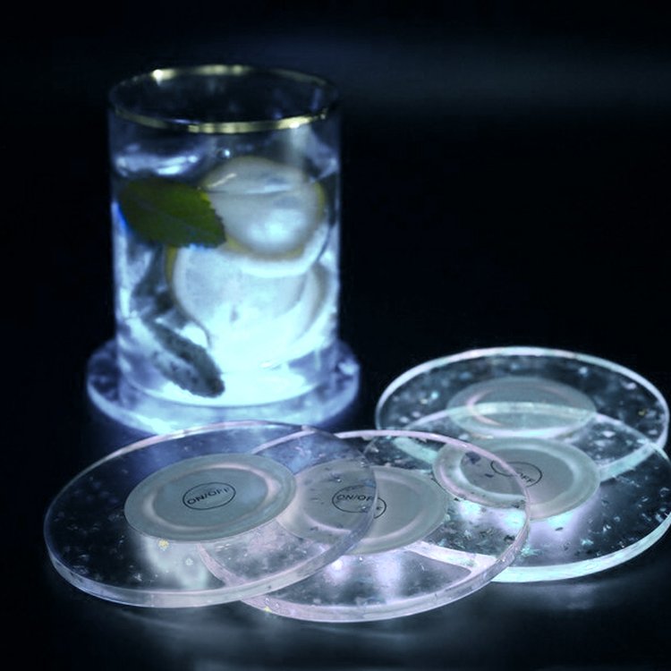 Силиконовый молд - Коастер для подсветки, d 10см, 1 шт. — картинка 2