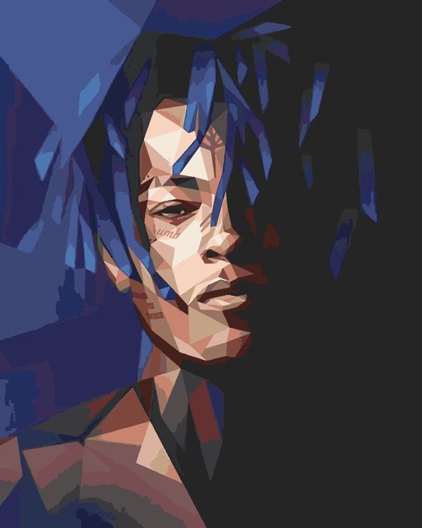 Картина по номерам «XXXTENTACION 3»