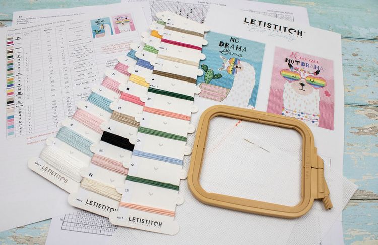 Набор для вышивания «No Drama Llama» — картинка 2