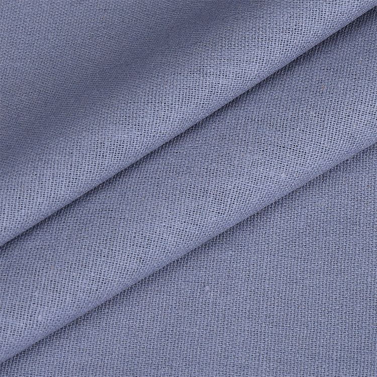 Ткань льняная, 185 г/м², 10 м x 140 см, цвет: сиреневый, TBY — картинка 3