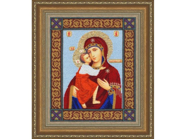Набор вышивки бисером «Икона Божией Матери Феодоровская» — картинка 2