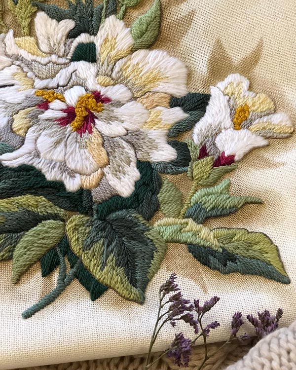 Набор для вышивания «Букет гибискуса» — картинка 4