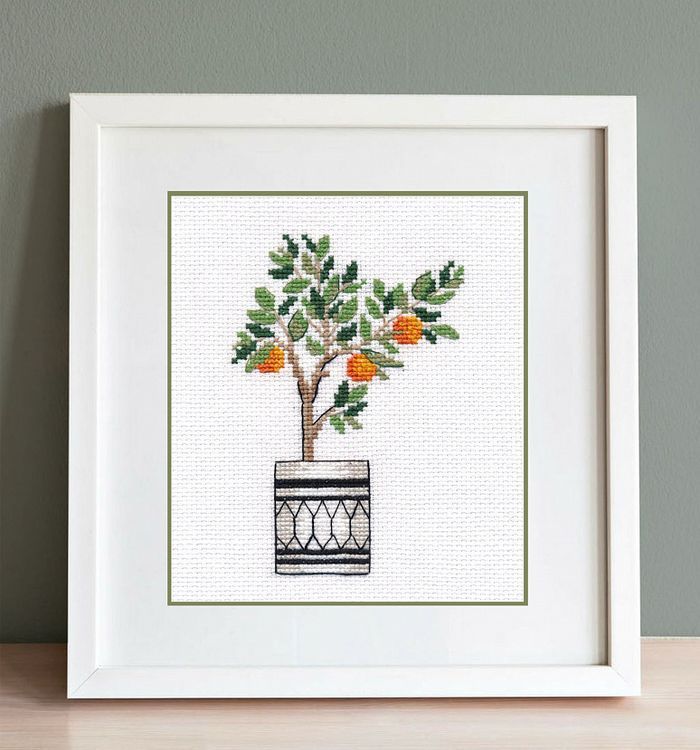Набор для вышивания «Апельсиновое дерево» — картинка 2
