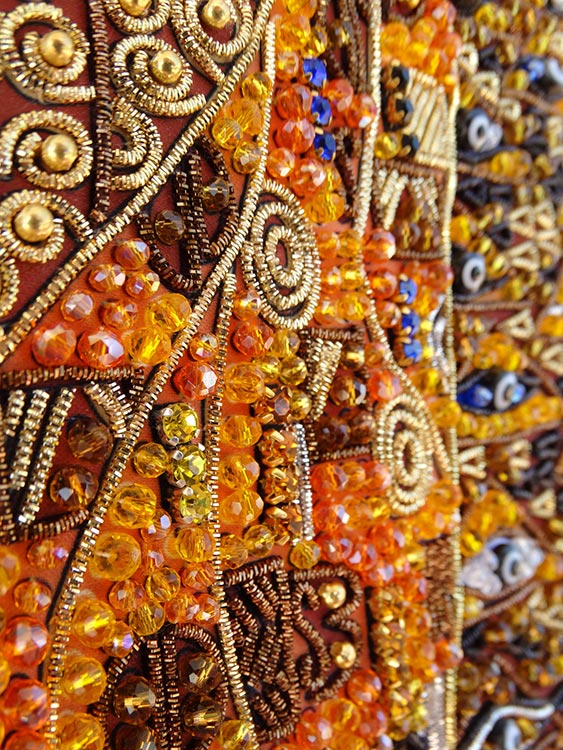 Набор для вышивания хрустальными камнями «Адель Блох-Бауэр» Густава Климта — картинка 8