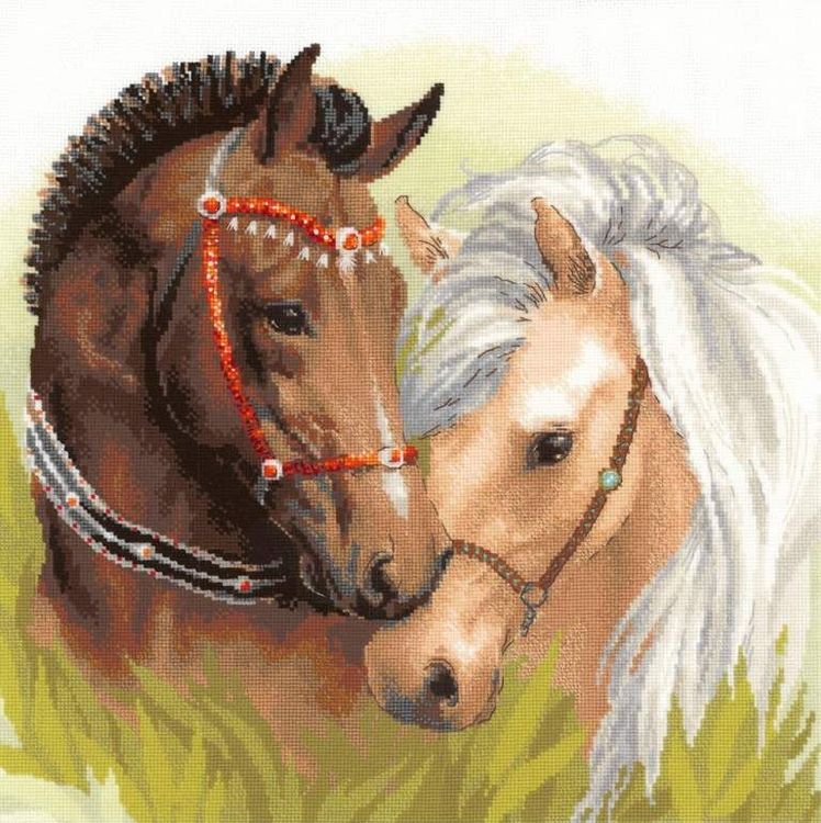 Набор для вышивания «Пара лошадей»