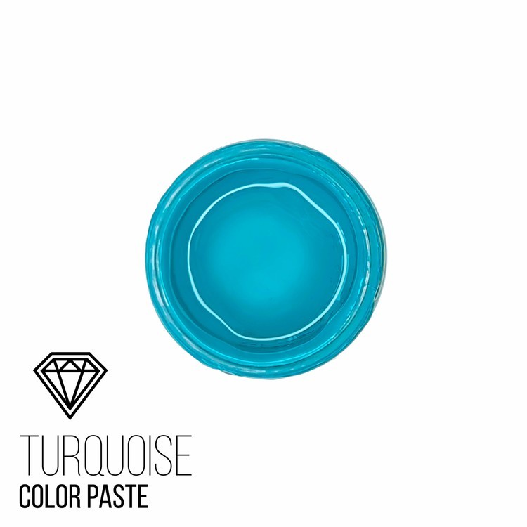 Колеровочная паста Turquoise, бирюзовый 22 мл