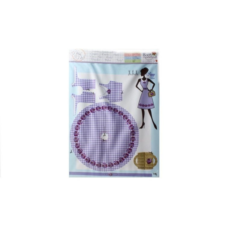 Набор для шитья «Одежда для кукол Peggy Violet №3» — картинка 2