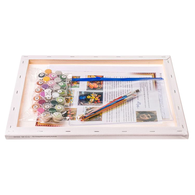 Картина по номерам «Дачный букет» — картинка 3