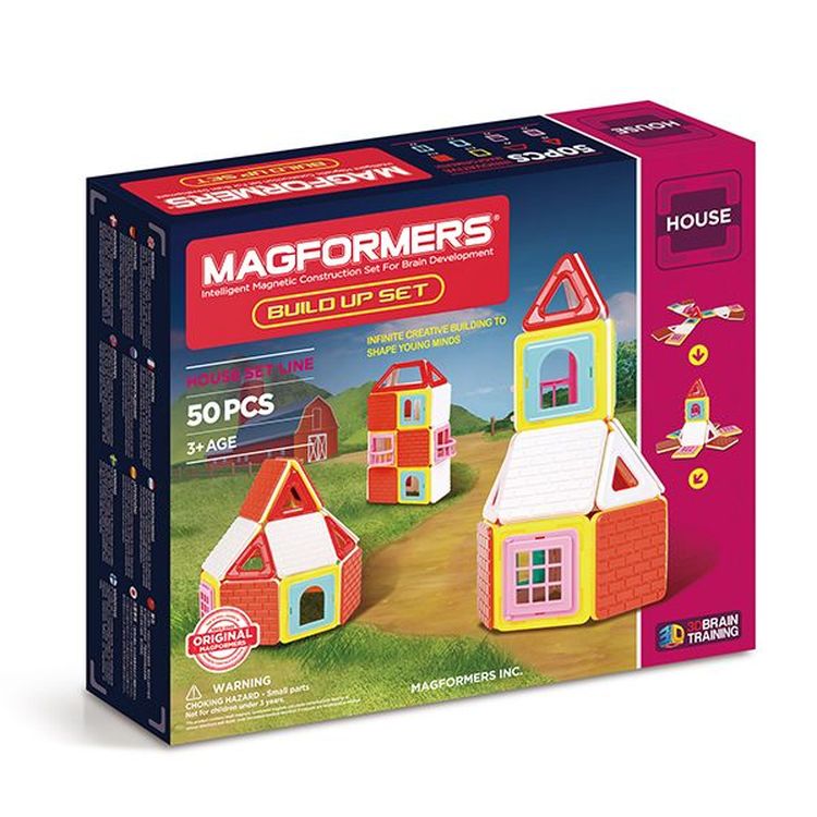 Магнитный конструктор Magformers Build Up Set 50P